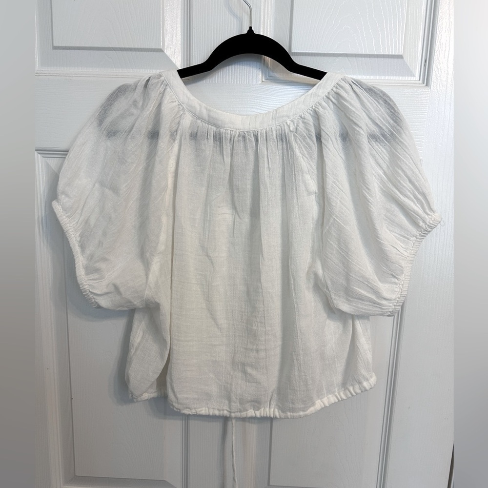 New Free People, Kerrie Bloomer Set, Large in Ivory - Picture 9 of 12